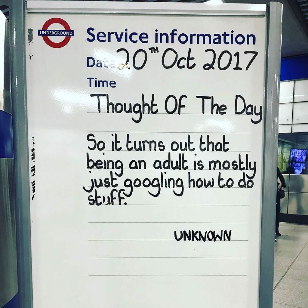 Londonist's tweet photo. Makes us wonder how adults knew stuff 20 years ago https://t.co/6jAZHw8uqa https://t.co/hxjLGgW9Uz