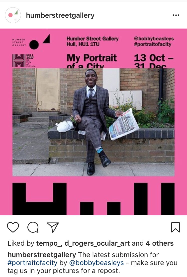 thebobbybeasley's tweet photo. Ace having my portrait of Kim shared on @humberstgallery Instagram x #portraitofacity #documentingbritain #streetphotography #socialdocumentary #documentaryphotography https://t.co/d6tYDEDs5B