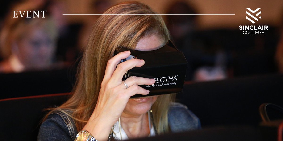 SinclairColl's tweet photo. #SinclairWEM delegates immersed in the PERFECTHA #VR experience with video provided by @FrankVercesi https://t.co/NnCd6UuMW5