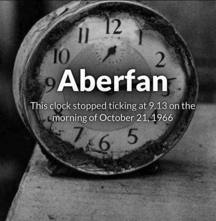 Remembering the 116 children and 28 adults who lost their lives in the Aberfan disaster. We must never forget.