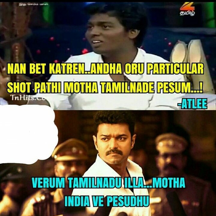 Bervin_gladsun's tweet photo. @Atlee_dir  anna neenga indha  shot ah sonningala nu therila...But neenga sonnadhu nadandhuruchu....Hats off #mersal #MersalHit @actorvijay https://t.co/6ZjdUxfo0v
