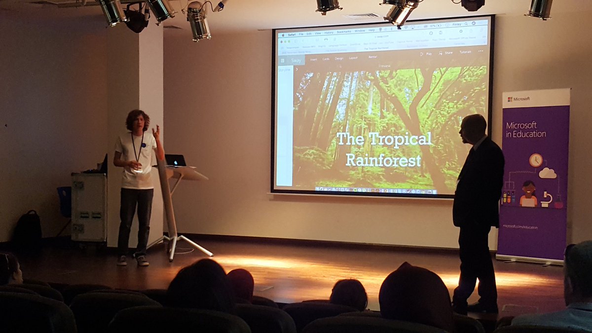 JESSSixthForm's tweet photo. How cool that one of our Y12 Digital Leaders is presenting to the UAE's teachers about Sway @MicrosoftEDU @JESS_Summit
#JESSleadership https://t.co/bl6sw15mhS