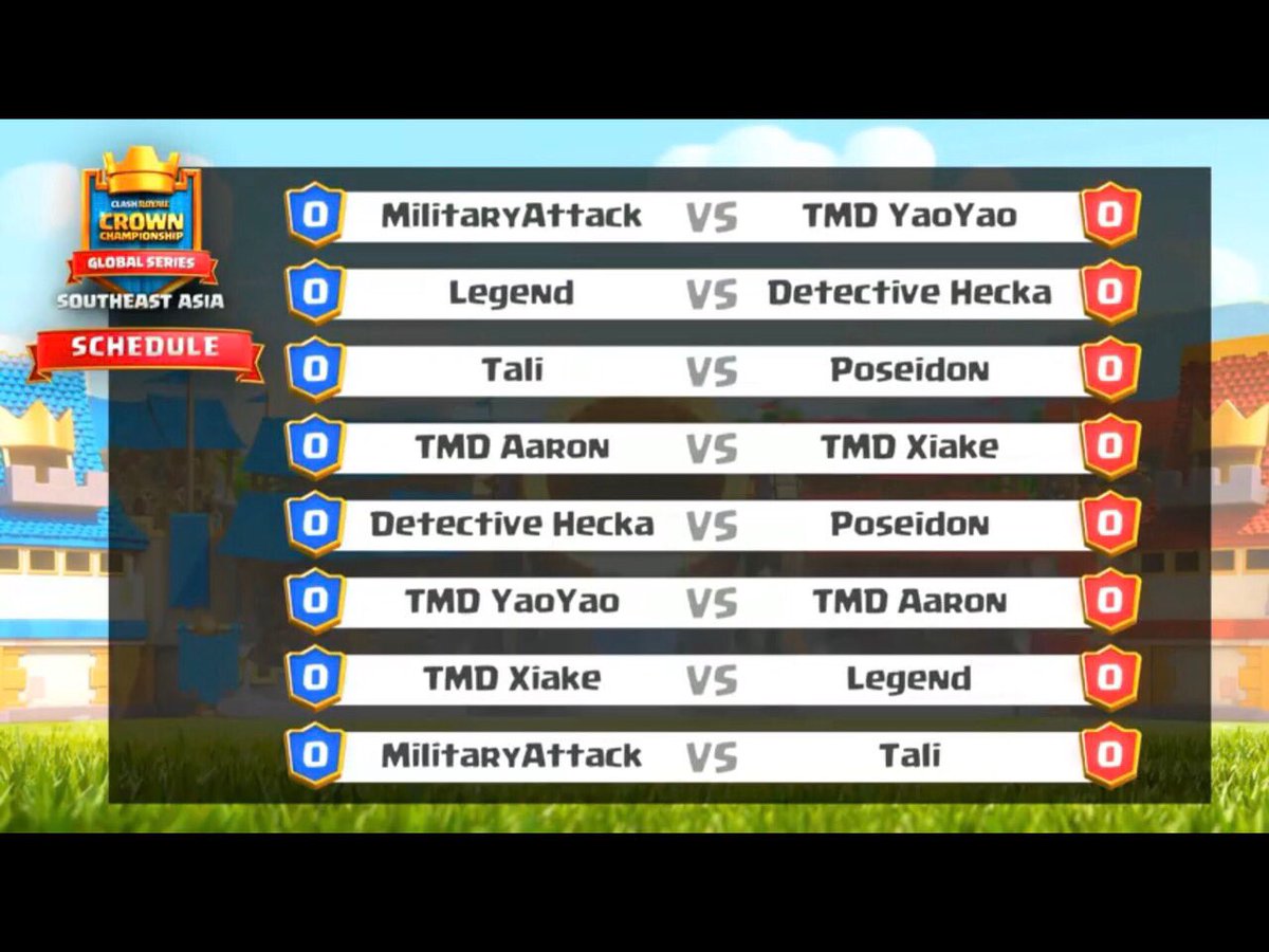 Day 6 CCGS SEA.I try the best for up more top today. My friend: Legend. He is very strong. I think He can beat Hecka &amp; Xiake today.Gl my F!