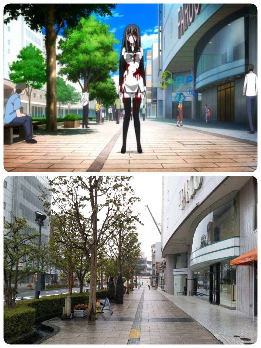 すふぃら Na Twitteru 極黒のブリュンヒルデ の聖地巡礼してきました 撮影場所はすべて長野県松本市です 天気が悪かったのが少し残念でしたが とてもたくさん写真を撮れました 極黒のブリュンヒルデ