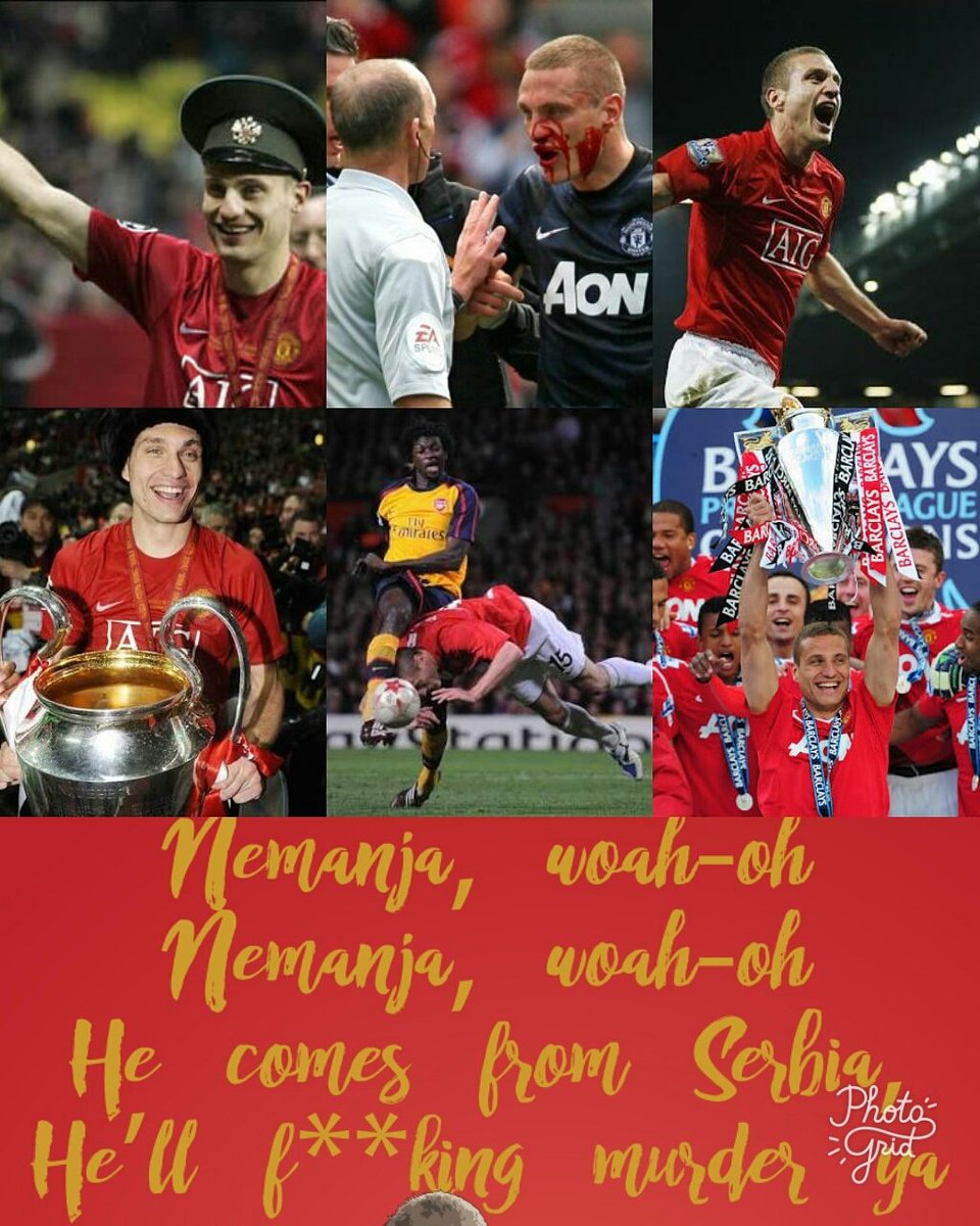 TomJoseph_mufc's tweet photo. Happy 36th Birthday Nemanja Vidić! 🎉

🏆🏆🏆🏆🏆 Premier League
🏆🏆🏆 League Cup
🏆 Club World Cup
🏆 Champions League

#Serbinator 
#Legend https://t.co/p0oVJZ1r3A