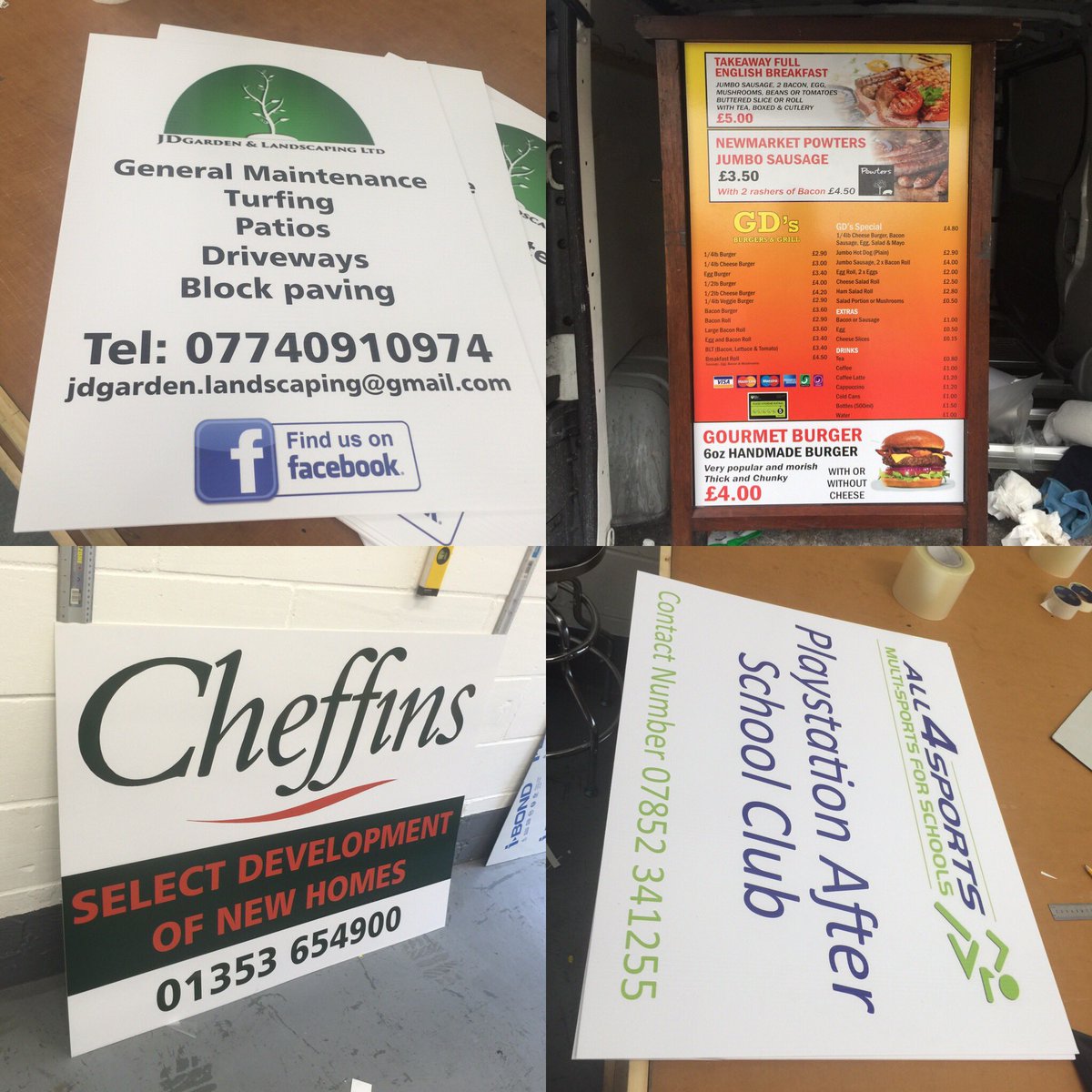 Just a few jobs from this week!