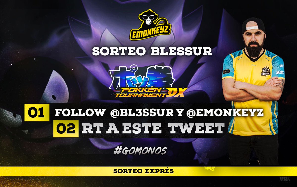 Bl3sSuR's tweet photo. SORPRESA! NUEVO SORTEAZO! Juego Pokkén Tournament DX para Switch! Dadle mucha caña que este Lunes saldrá el ganador@! Muchísima suerte 🌴! https://t.co/HQIfmw7G4V