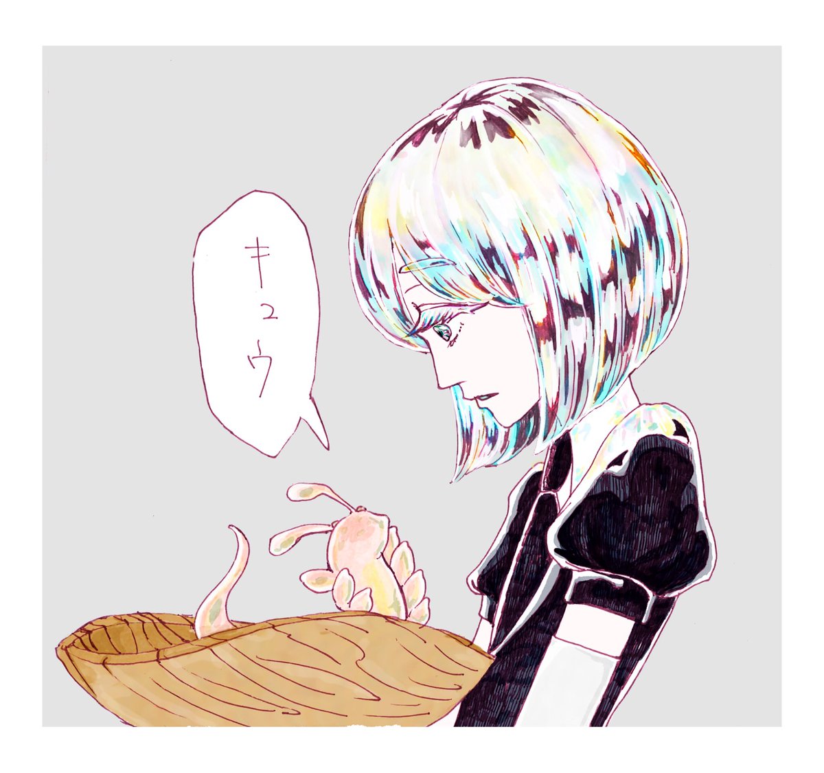 メタモルフォス
 #宝石の国 #みんな大好きダイヤモンド 