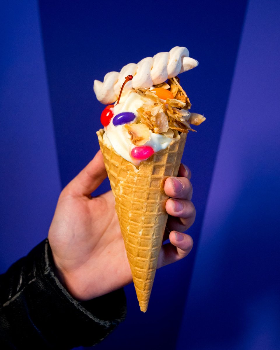 The Margaritaville Cone! As delicious as it is beautiful. Hard to resist not getting a shot for the 'gram.