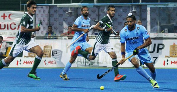 DDNewslive's tweet photo. CONGRATULATIONS! India beat Pakistan 4-0 in last Super 4s match to enter #AsiaCupHockey final #INDvPAK https://t.co/YTzoRhc8TR