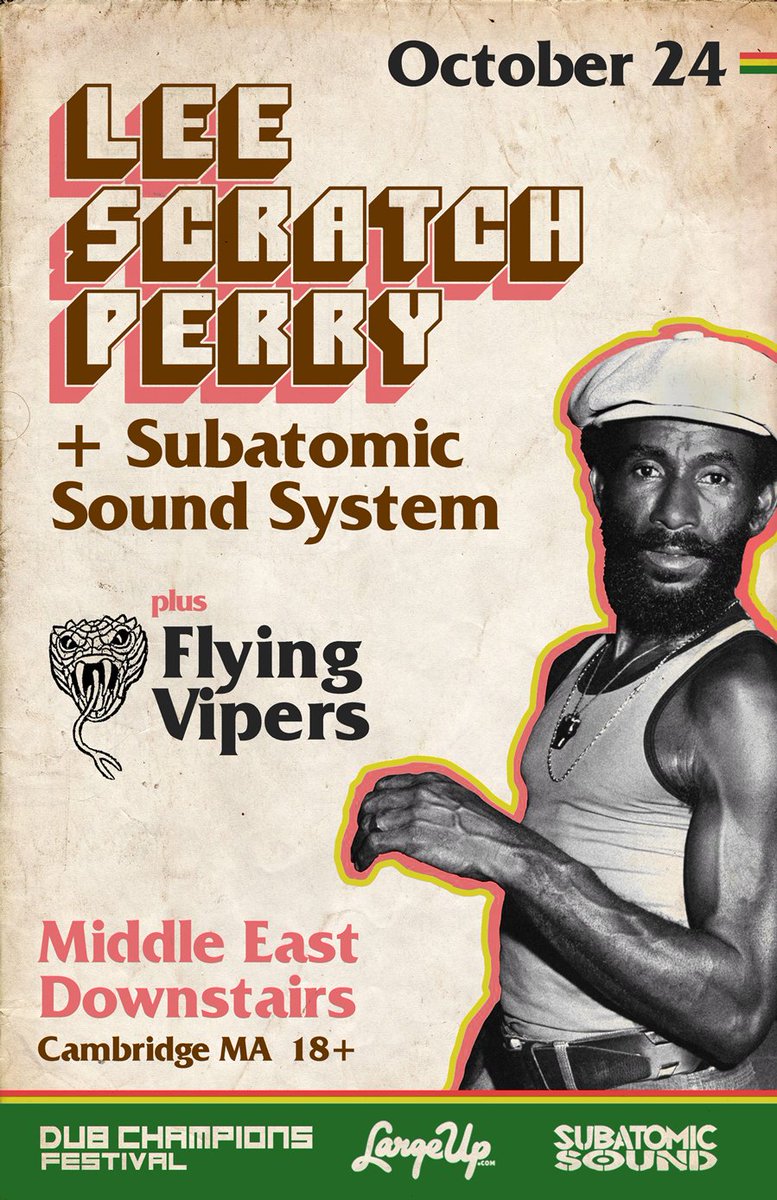 DestroyBabylon's tweet photo. This Tues @MidEastClub - Babylon Bday Special https://t.co/kWXdCGlHmI #FlyingVipers + @ScratchLee @SubatomicSound !! #dub #reggae #boston https://t.co/iAqier7pyF