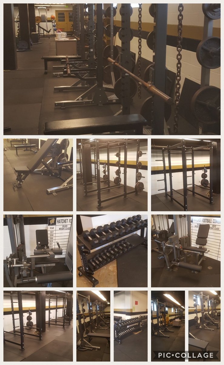 DHarman68's tweet photo. Pics of WHS weight room new equipment. Thank you to all donors. @washhsathletics @washhs @WashCommSchools @WCSVision https://t.co/gbbbbGkoNw