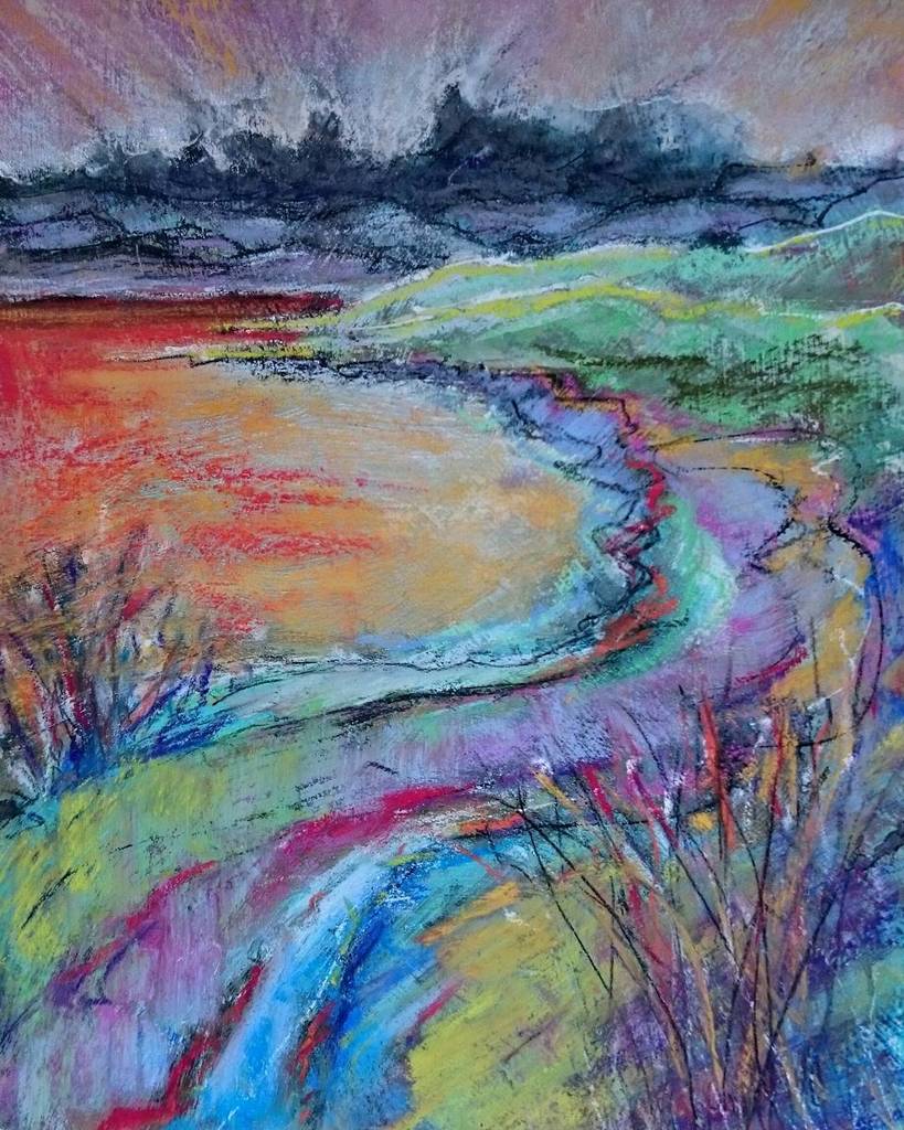 LucyJordanArt's tweet photo. Day 7. #30in30for30 soft pastels and acrylics on paper, 8x10" 20x25cm.30€+p&p. #abstractexpressionism #expressioni… https://t.co/tiRCg22C3T https://t.co/jCsePA8tor
