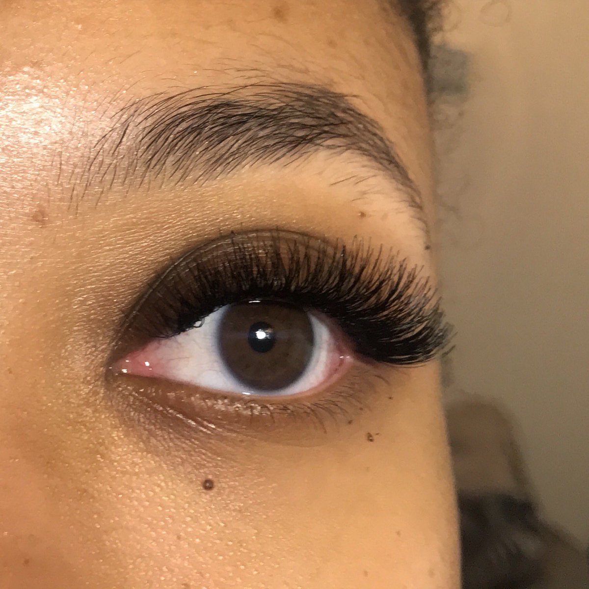 LeftEyeLay's tweet photo. Howard University Homecoming Lashes #howard150 #lashextentions #howardu #hbcu #howardbison #yardfest @lefteyelashes $20 https://t.co/CsMjplj44c
