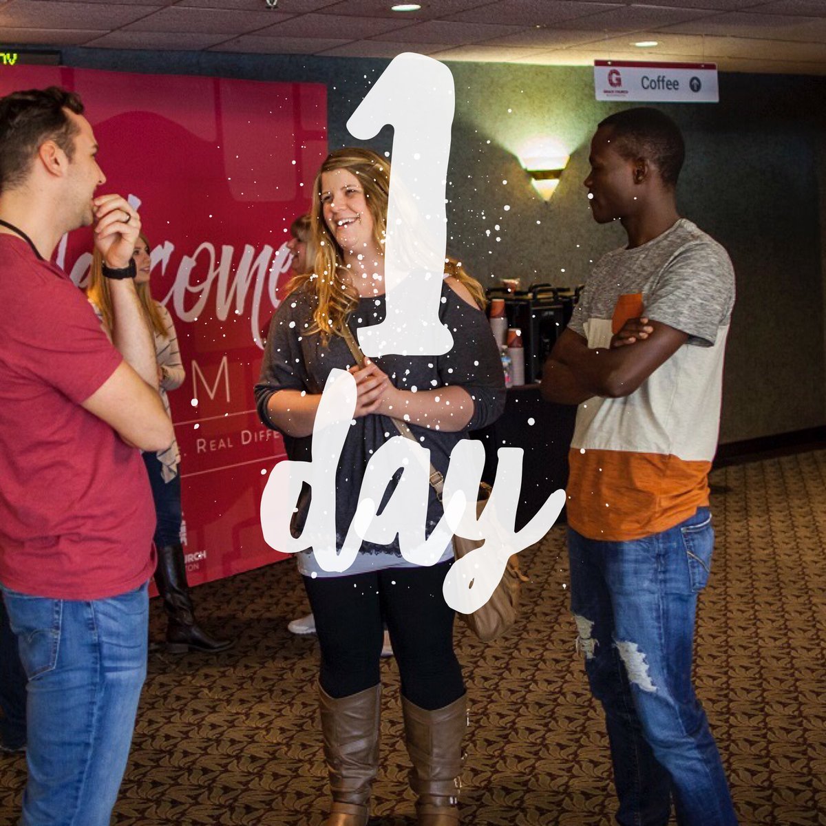 1 Day!!! TOMORROW. Join us for the Grand Opening of Grace Bloomington! We can’t wait to see you at 11 AM  |  1525 S Rodger St