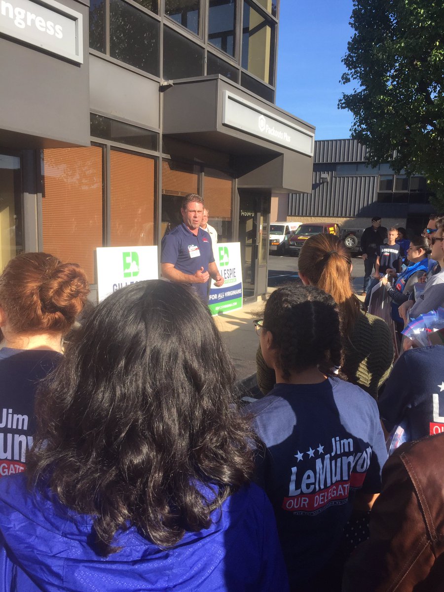 CRFVirginia's tweet photo. Many thanks to @JimLeMunyon and @NickforDelegate for energizing the nearly 100 CRs before we begin knocking for our statewide deployment! https://t.co/vVo7MNO3Z1