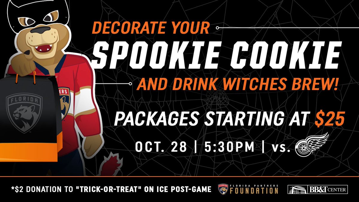 #FlaPanthers Announce “Fear the Territory” Night on Oct. 28.  » bit.ly/FeartheTerrito… https://t.co/UU6qPXK0sA