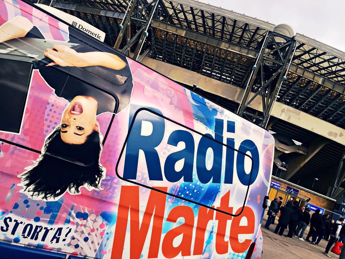 MarteSportLive's tweet photo. Dalle 19.30 @MarteSportLive su #NapoliInter #regiamobile #esternoS.Paolo venite a trovarci @GifGifuni @SarnaDario @max_dalex_ @IavaroneToni https://t.co/0nGOSSux9Q
