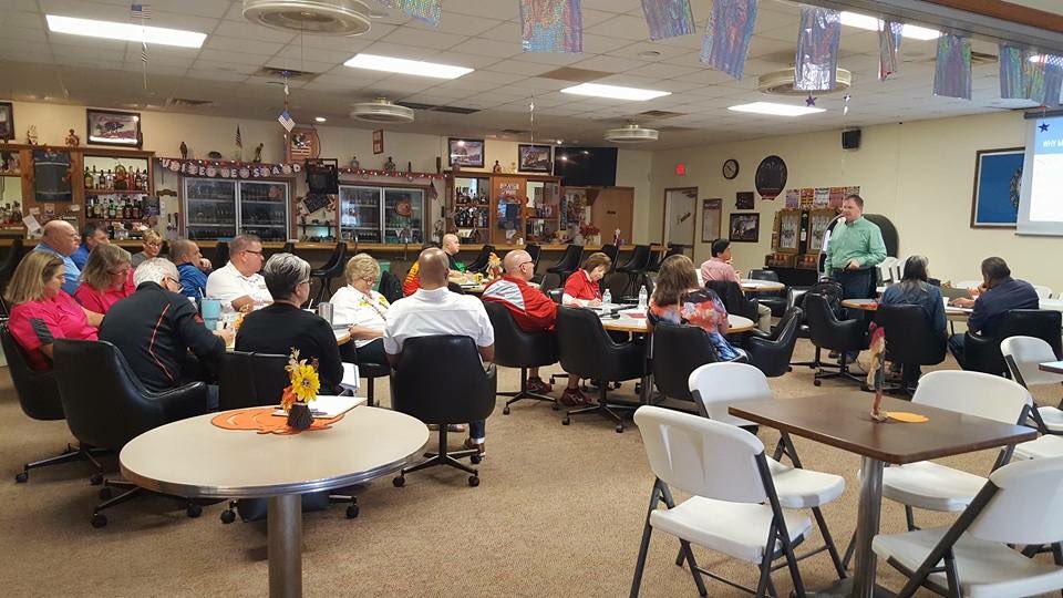elkhartgop's tweet photo. Campaign school with Pete Seat and Matt Organ. #ElkhartGOP https://t.co/g27zprD6wD