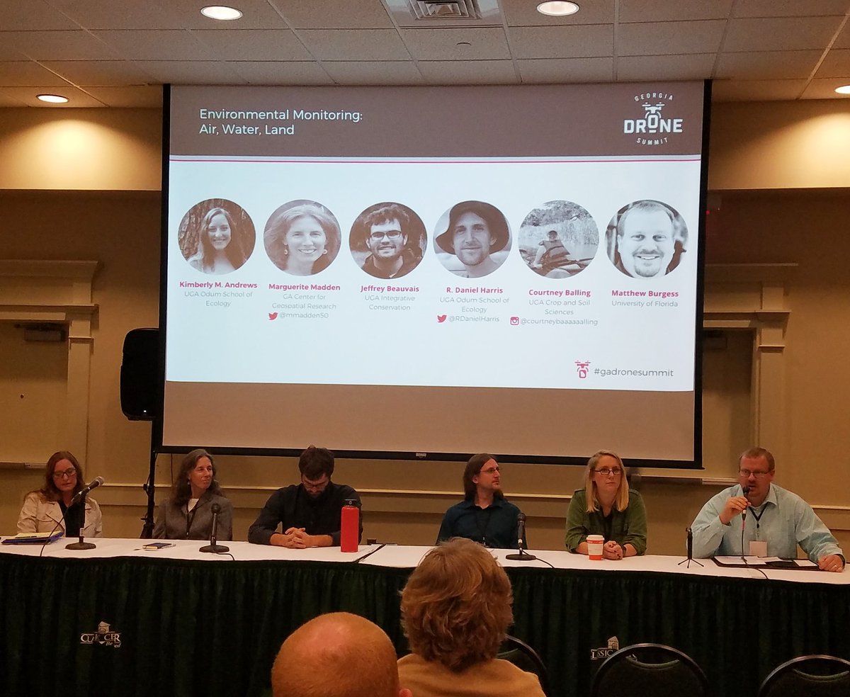 Talking Environmental Monitoring: Air,Water,Land #gadronesummit @mmadden50 <a href="/RDanielHarris/">R. Daniel Harris</a> #athenesga