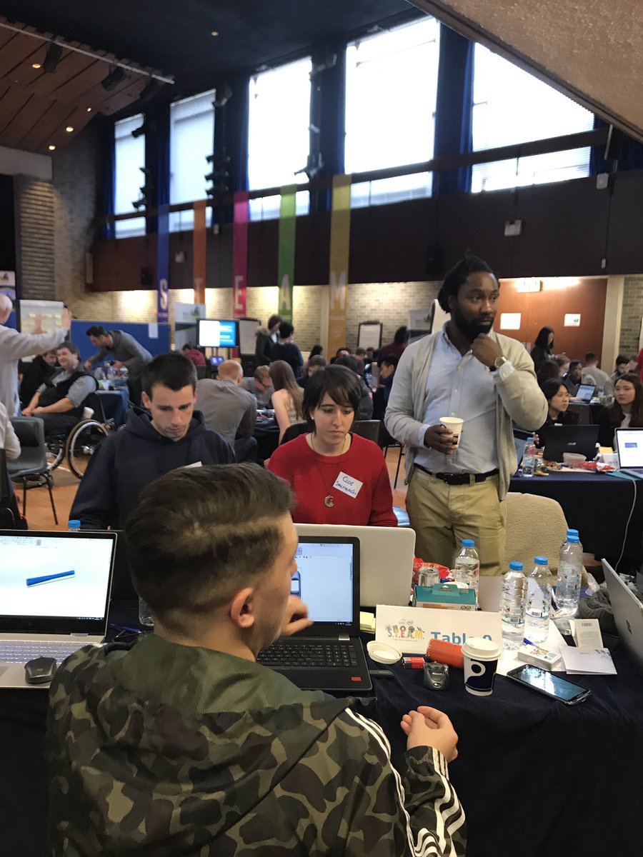 ESinnott's tweet photo. Something in the air... #STEAMhack @RyanAcademy @Intel_IRL @muirtheimhne https://t.co/SmbCfNfVoP