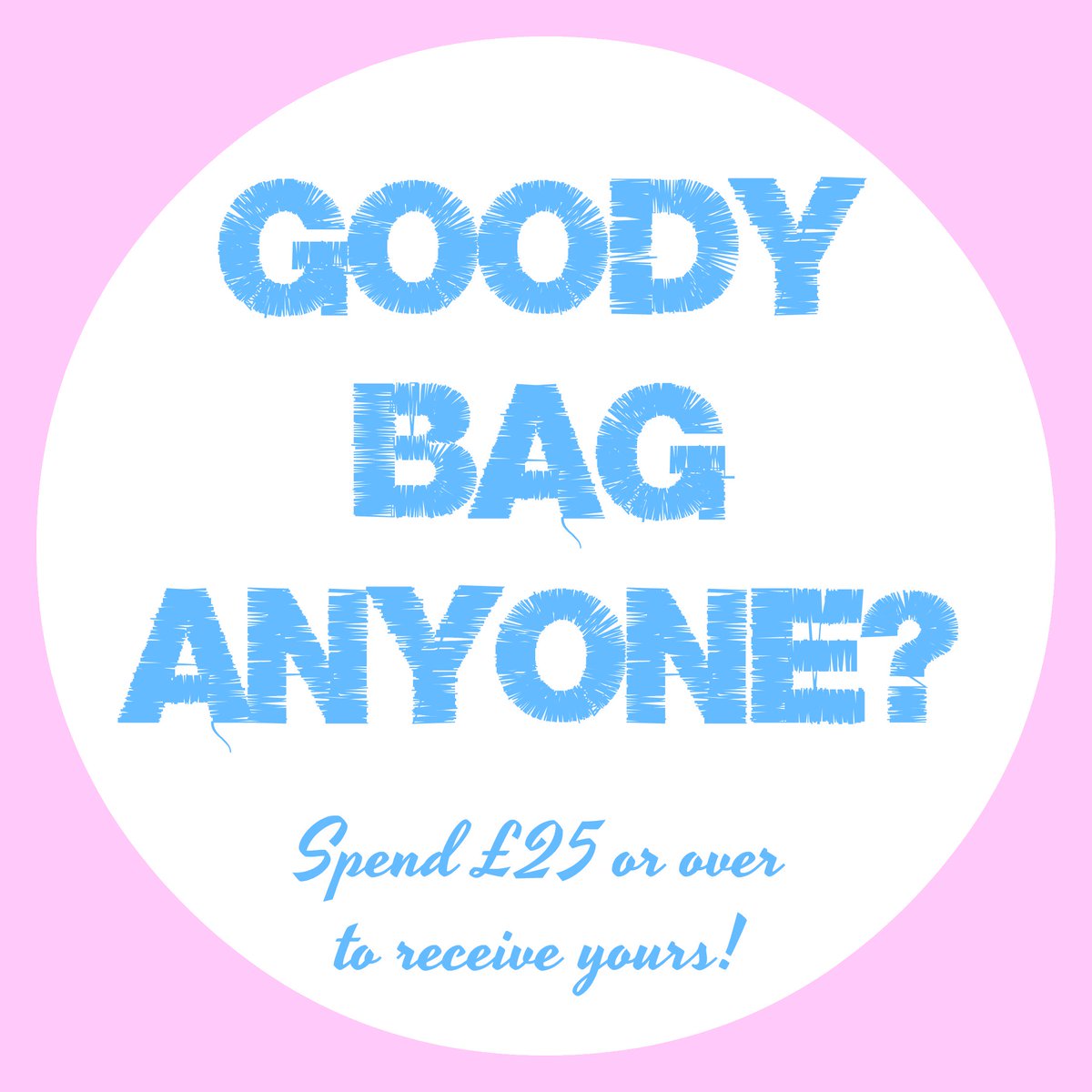 FabricHQ's tweet photo. Spend £25 in the shop today and grab a goody bag! (whilst stocks last - but don't worry, we've got quite a few made up!) #sewsaturday https://t.co/CJkTP2aelq