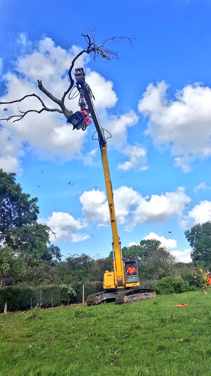 LGPExcavators's tweet photo. Any Operators looking for a bit of a change from Civils work? It’s attachment city in the De-Veg world and I’m on the lookout for someone?🤔 https://t.co/8EH79w6vDe
