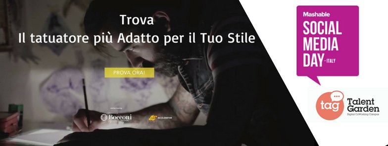Oggi saremo presenti anche noi di #inkdome al <a href="/SMDAYIT/">SMDAYIT</a> 😍  e porteremo il #tatuaggio al centro dell'innovazione della #comunicazione .