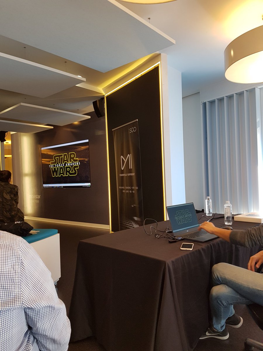SGO_group's tweet photo. Masterclass morning. Color grading, composition, stitching and VFX! #Mistika #Workshop #SpoilerFest2017 https://t.co/SmFFnoSZYH