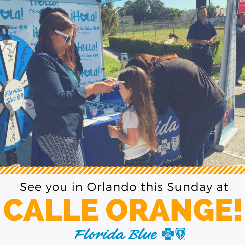FLBlue's tweet photo. We're excited to be back at #CalleOrange in #Orlando this year! We'll have onsite support and fun...see you tomorrow! https://t.co/FXhryS2MAz