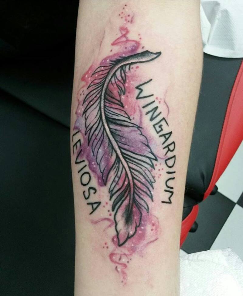 hauntedtattoos's tweet photo. #harrypottertattoo by @anndcor to book contact her at riot.tstudios@gmail.com or the shop: hauntedtattoos@hotmail.com #haunted #watercolour https://t.co/fdaDIJhAuM