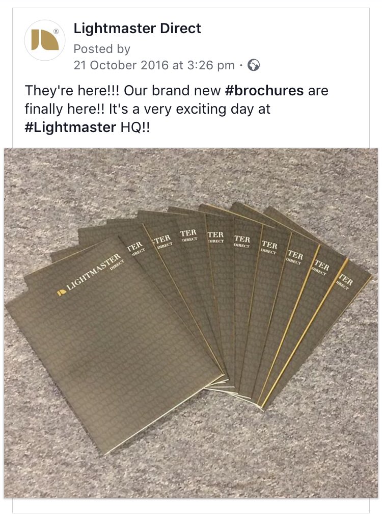 Our brochures are a year old today! If you don’t already have a copy (why??) drop is an e-mail and we’ll send you a copy in the post!