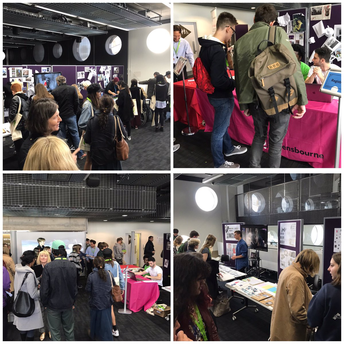 Busy busy busy #open #day! #join <a href="/RavensbourneUK/">Ravensbourne University London</a> <a href="/James_EH_Ward/">James Ward</a> <a href="/gary_pritchard/">Professor Gary Pritchard PhD</a> @LindaSDrew