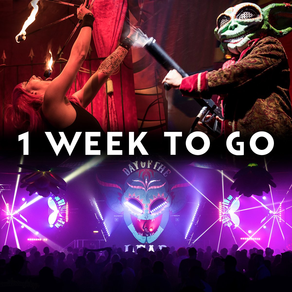 illuminaughtyUK's tweet photo. Catch @JunoReactor @Avalonano @vinivicimusic @micheleadamson @ the main @illuminaughtyUK Stage on the 28th of October @BowlersMcr ! https://t.co/KmwmDXa0mq