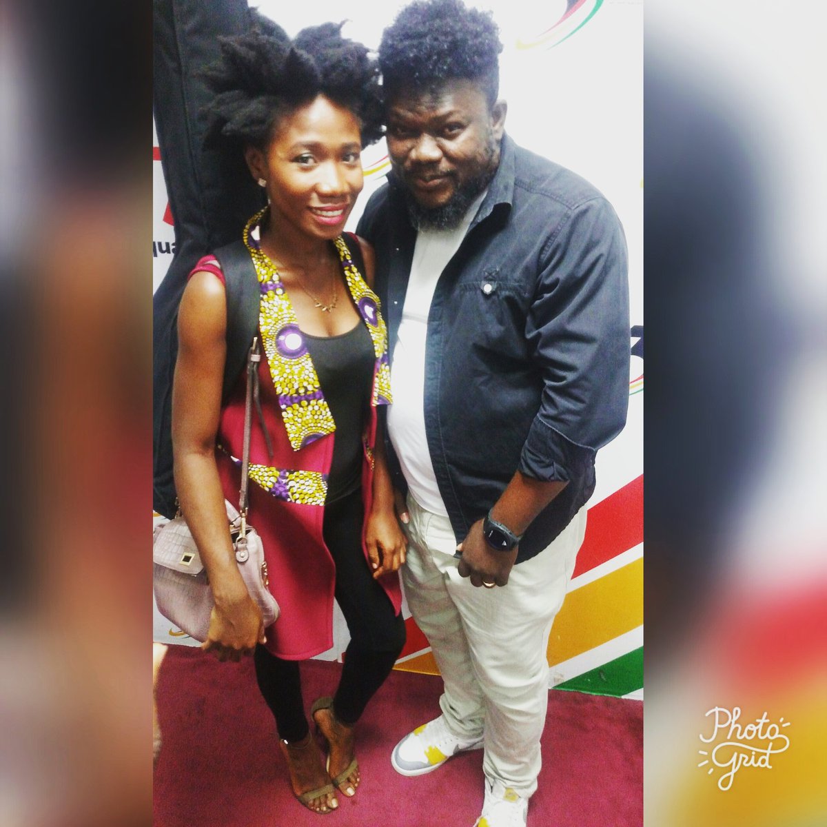 DjLordDash's tweet photo. with ma Lovely Gulπππ #BestFemaleVocalist in π¬π @YaaYaaOfficial inside @3fm927 Still #DreamChaser #BallSoHard #SimpleManByNature π―ββπΌπΌππ https://t.co/D9Xbcjjt8z