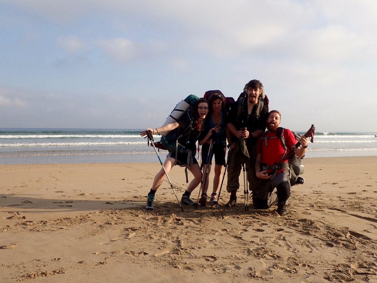 ImperialHRP2017's tweet photo. We left Hendaye in the baking sun for stage one. Will the weather hold across the Basque Country...!? (Spoiler alert: it didn't) https://t.co/THxdkV3KIM