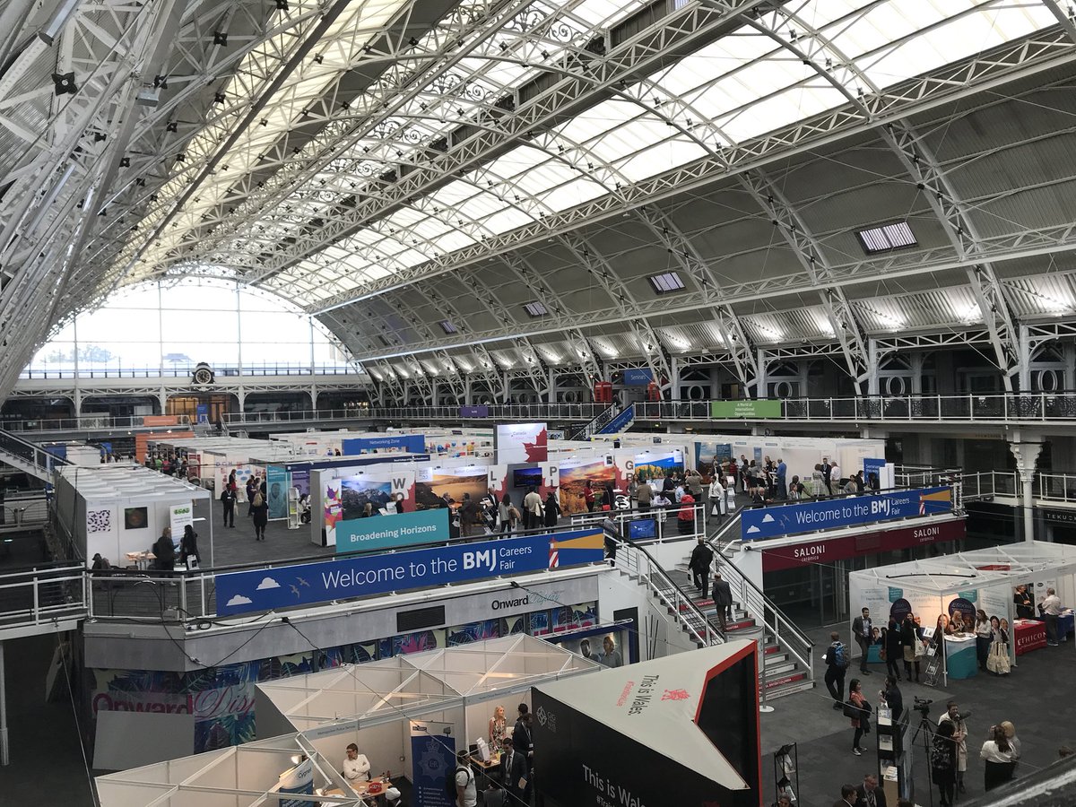 KarenJ_Lindsay's tweet photo. Another busy day @bmjcareers
Loving chatting to everyone about great life & work in the North of Scotland
#scottishdocs #BMJCareersFair https://t.co/yPA9Le4Ap0