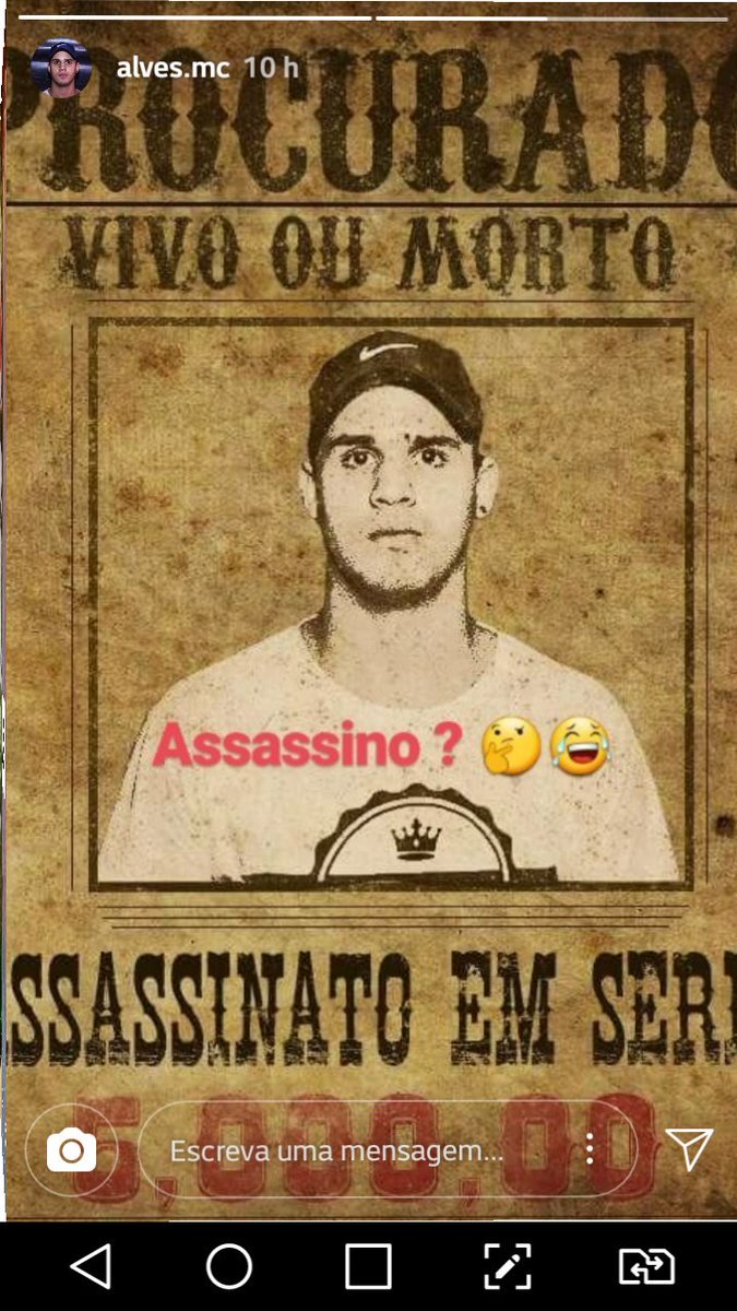 AlvesFC97987515's tweet photo. Hahaha estão a minha procura RS @EstherSanttos8 https://t.co/de465gNyPA