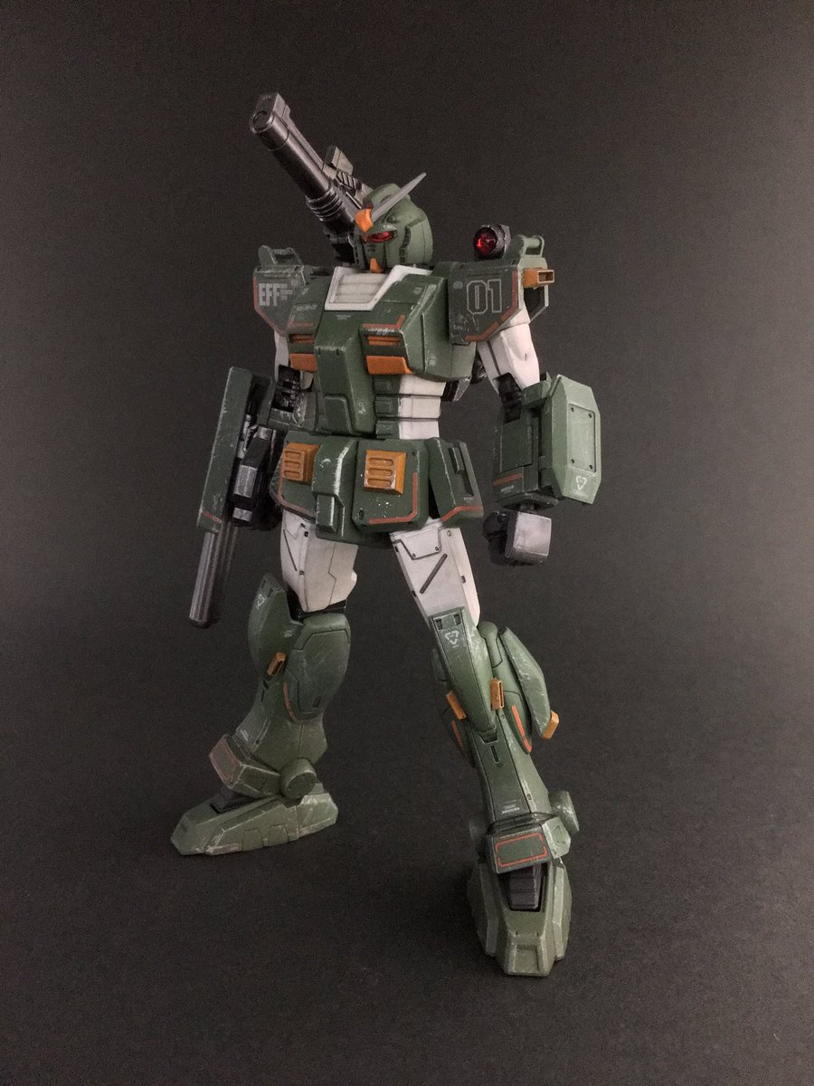 野良猫 四季彩 局地型ガンダム Fsws試験機 完成しました オリジン版フルアーマーガンダム の試作機をイメージして制作しました 北米戦仕様を一目見た時 このカラーリングは絶対合うと思ったんですが 予想以上に違和感が無く自分でも驚いてます T