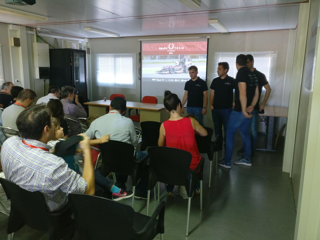 FSUPVteam's tweet photo. La presentación va a comenzar!
//
The presentation starts!
#FSUPVTeam #FSUPV https://t.co/amOybclR1F