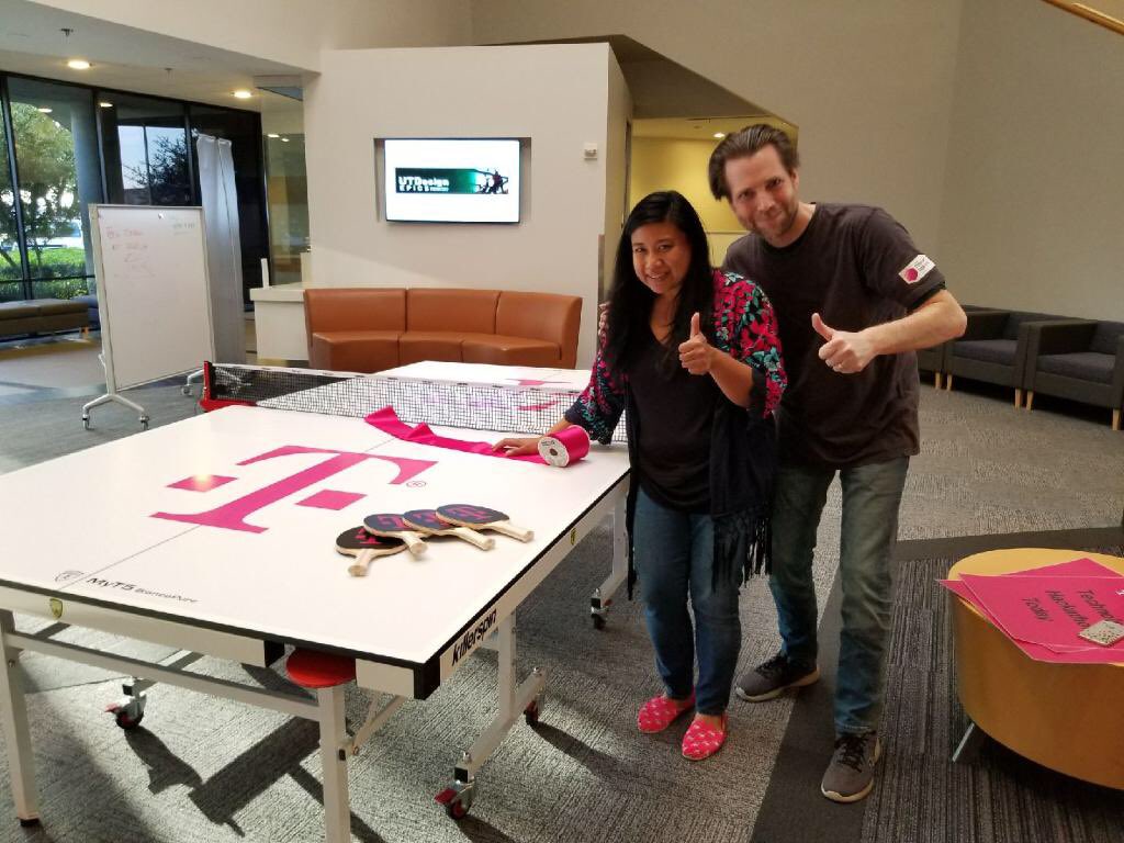ticombh's tweet photo. Good Morning #UT_Dallas #TMobile is excited for #Hacktober @DennisSmith @HackDFW @pfrncs https://t.co/zC0zQvvVqh
