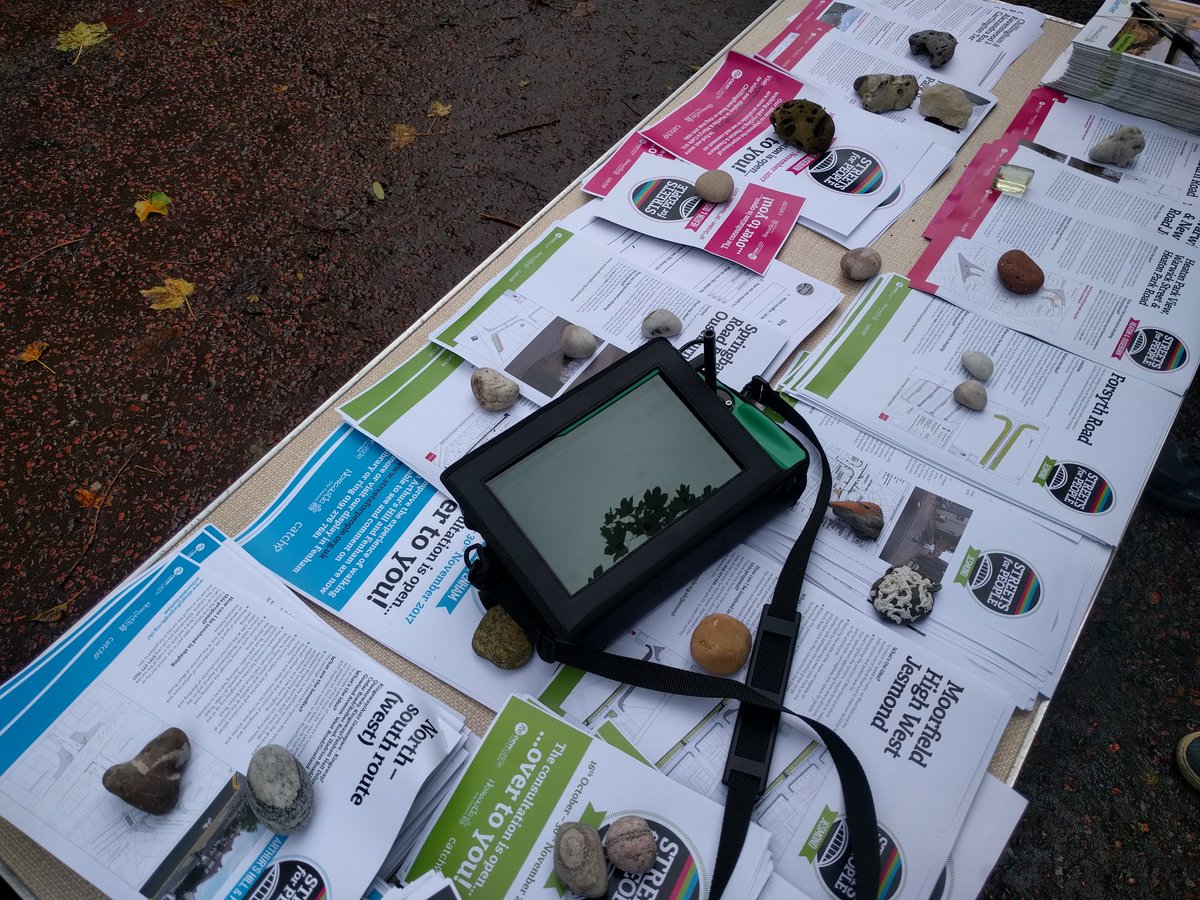 sensemystreet's tweet photo. #sensemystreet in action @SPACEforHeaton @urbanobserv #streetsforpeople #airquality #evidenceforchange #dataforpeople https://t.co/hbYSFOn3LB