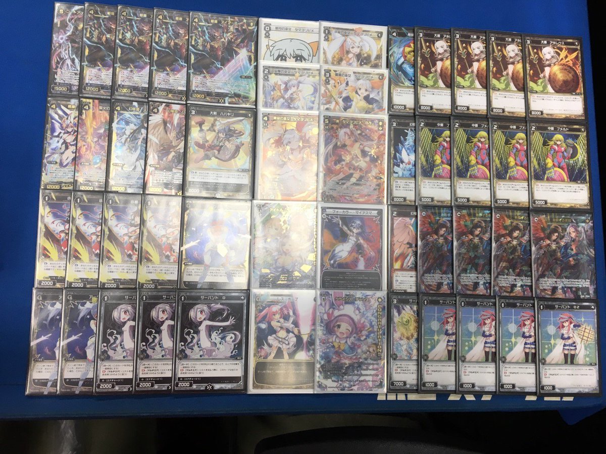 ট ইট র ホビステ名古屋店 大須4fホビ Wixoss Party Special 第32回 浦添イオナファンの集い 4位はかおすさんのタマデッキ スノークイン姉妹 ムシュフシュ姉妹が採用されています レス ホープの採用も特徴的です