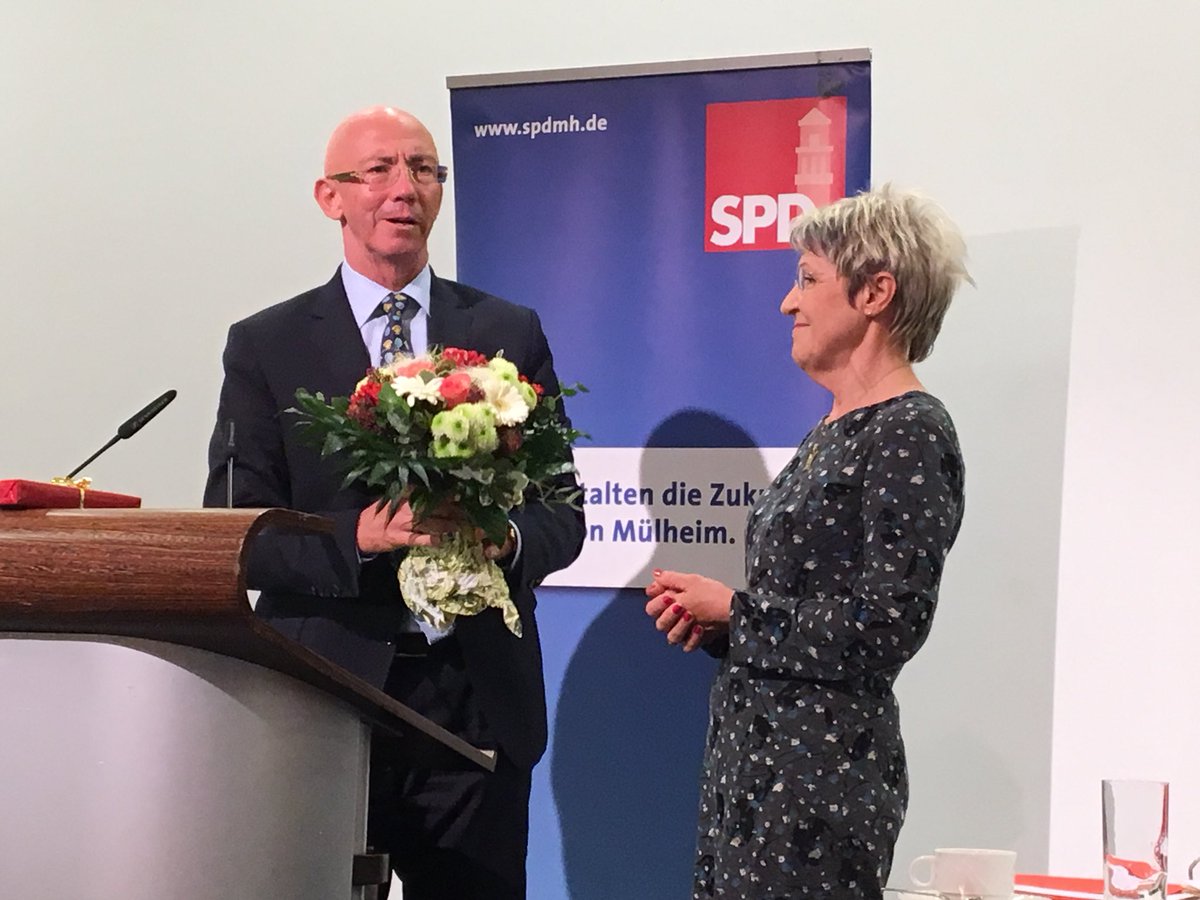 Verabschiedung unserer ehem. Vorsitzenden &amp; Oberbürgermeisterin Dagmar Mühlenfeld, die nicht mehr für den Vorstand kandidiert hat. #Mülheim