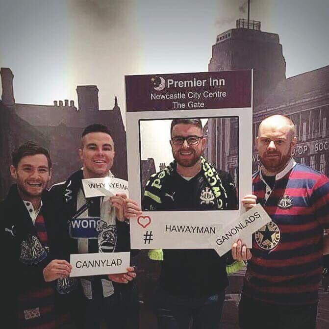 Newcastle Match is underway! ⚽️🙌 #fans #whowillwin <a href="/placemadebyyou/">A Place Made By You</a>