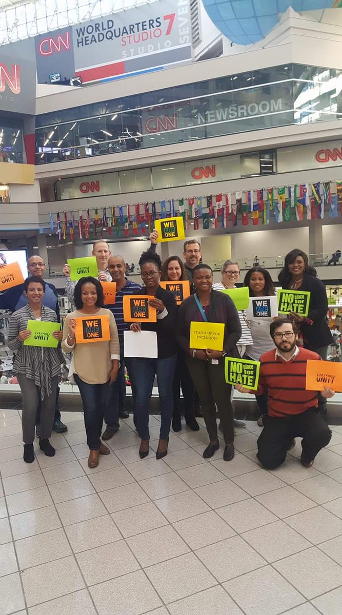 jacallen2's tweet photo. "No Place For Hate" day @Turner &amp; AntiDefamation SE #weareone #togetherness #nohate #equality #standupforinclusion https://t.co/I08VHvjTEp