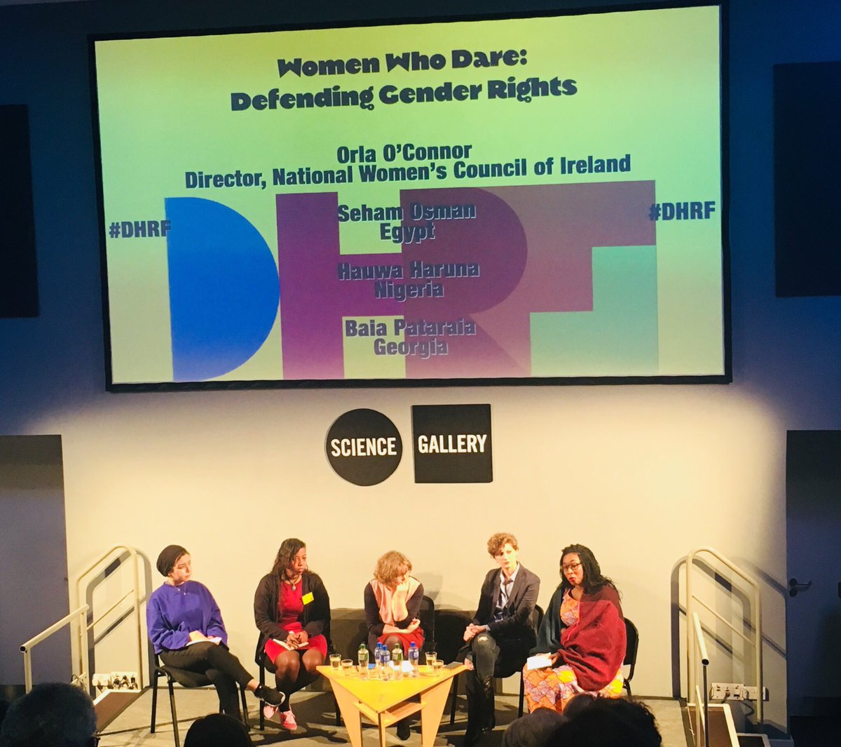 neo_chlo's tweet image. الناشطة المصرية سهام عثمان تتكلم عن حقوق النساء و حقوق النوبيين في مؤتمر @FrontLineHRD في ايرلندا