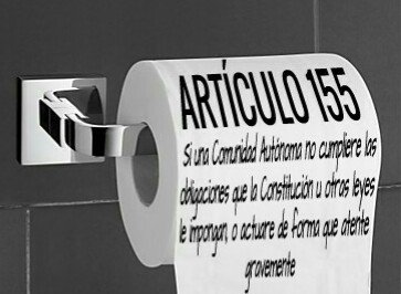 ElSoterrat's tweet photo. @324cat Escoltant a Rajoy m'han vingut ganes d'aplicar-me l'article 155
#facagar #155TV3 https://t.co/e43YnilO4l
