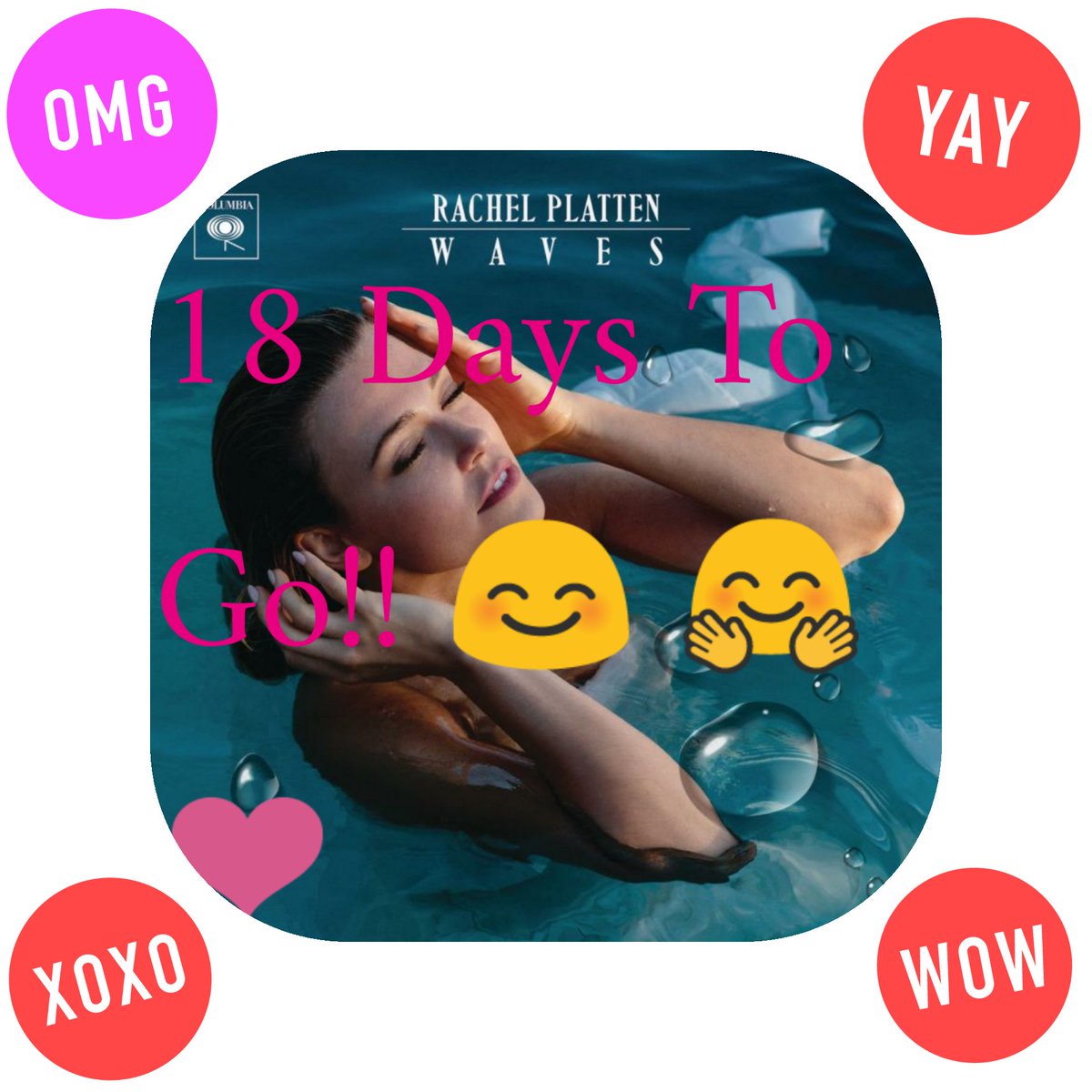 CarlyRocks28's tweet photo. 18 Days To Go!! 😊 🤗 ❤ #Rachelplatten #Waves #Cds  #Obsessedwithmusic #Lovemymusic 😘 😍 https://t.co/qYgpxvD1bD