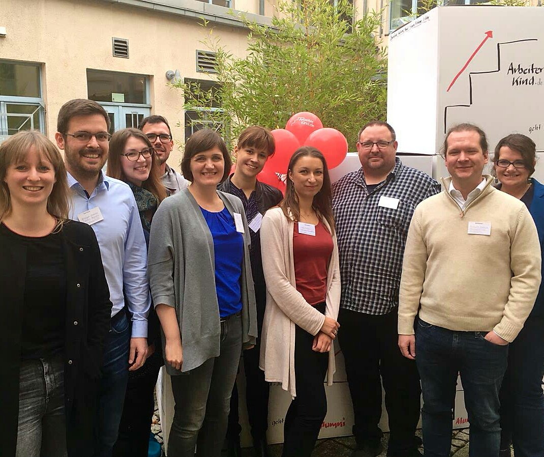 Ortsgruppe Hannover auf dem weltweit ersten Arbeiterkind.de Alumnitreffen! Großartige Veranstaltung, danke dass wir dabei sein dürfen :)